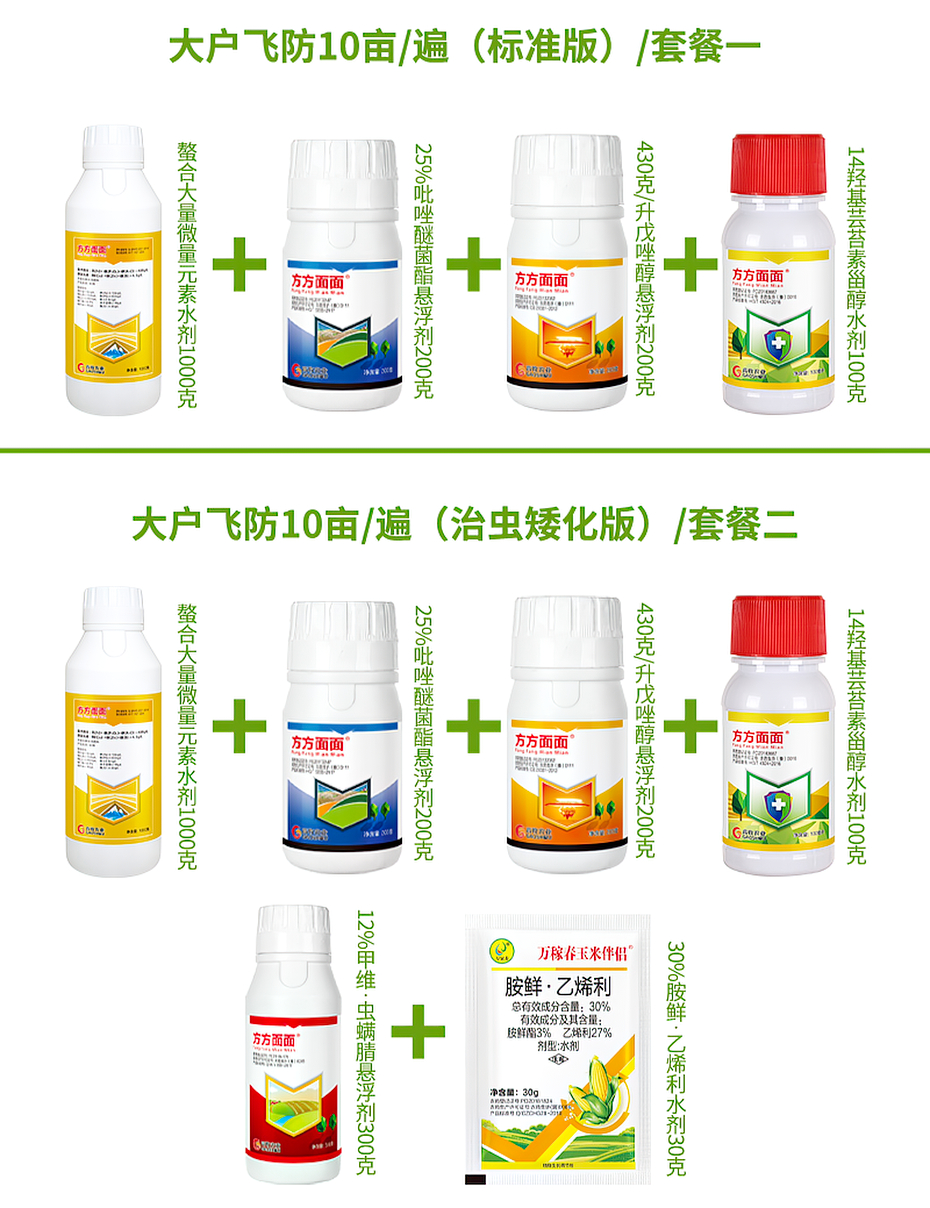 玉米增产套餐内产品