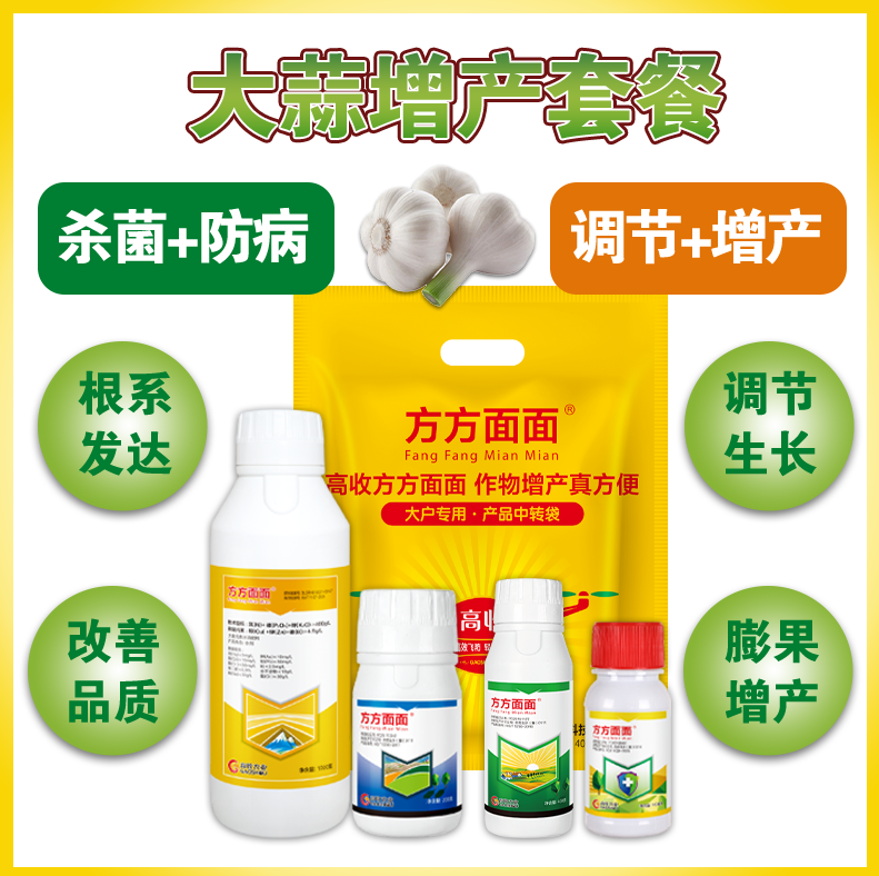 高收增产套餐,大蒜增产的良方.
